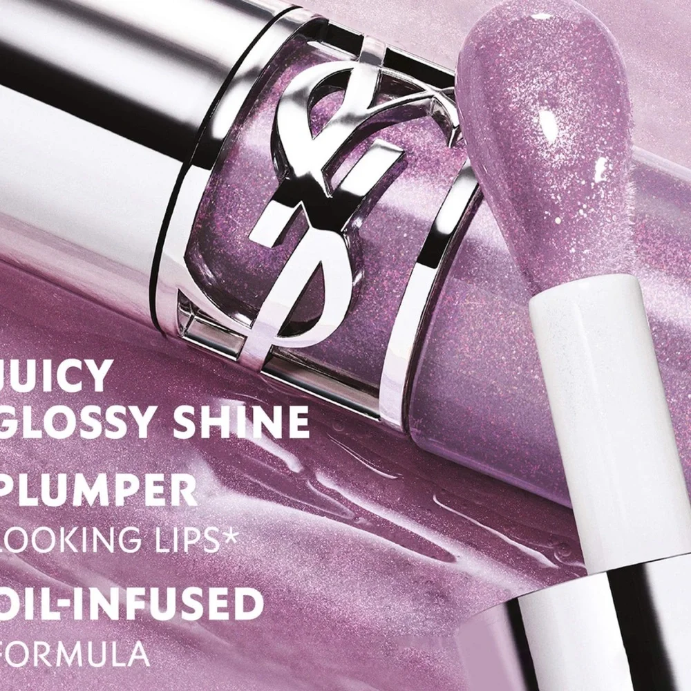 NIB Yves Saint Laurent Loveshine Plumping Lip Oil Gloss in California Sunshine